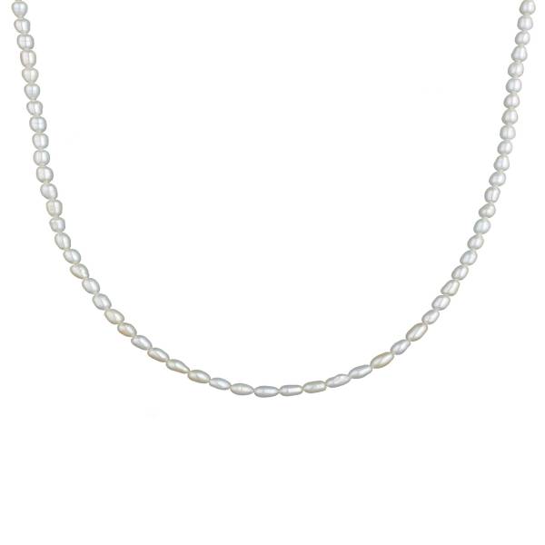 Nenalina Halskette Zeitlos Klassik Süßwasserzuchtperlen 925 Silber 1.0 pieces