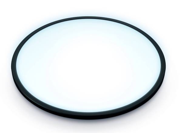 WiZ SuperSlim Ceiling 14W B RD 27-65K TW 871951433799200 LED-Deckenleuchte Schwarz
