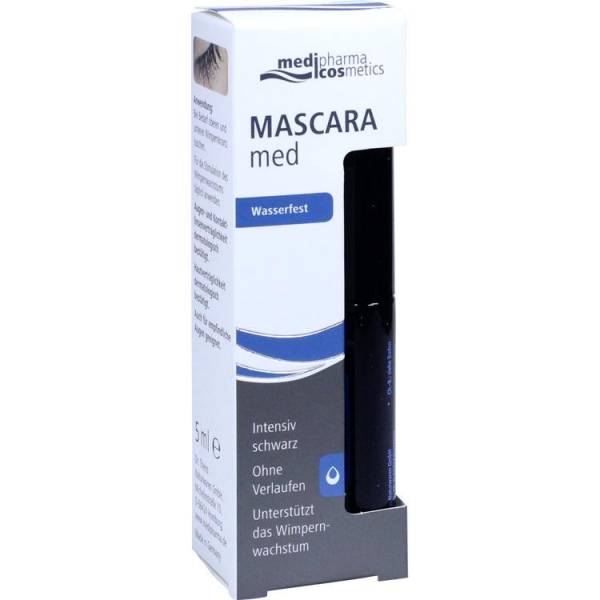 Mediphama Cosmetics MASCARA med wasserfest 5ml