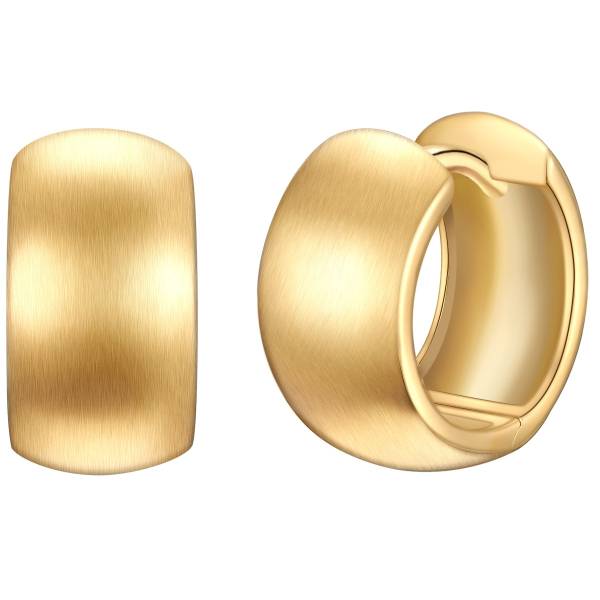 Strandglück Creolen Sterling Silber in Gelbgold Ohrring 1.0 pieces