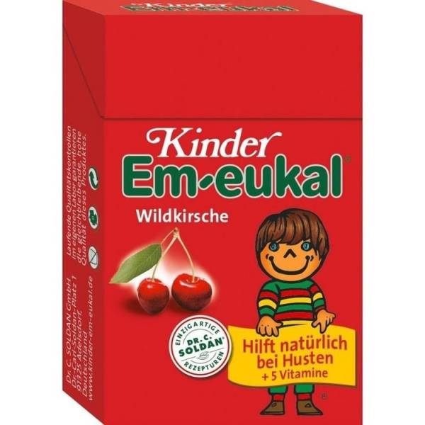 Kinder Em-eukal Wildkirsche Minis zuckerhaltig 40 g