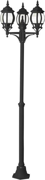 Brilliant 48688/06 Istria Außenstandleuchte LED E27 180W Schwarz