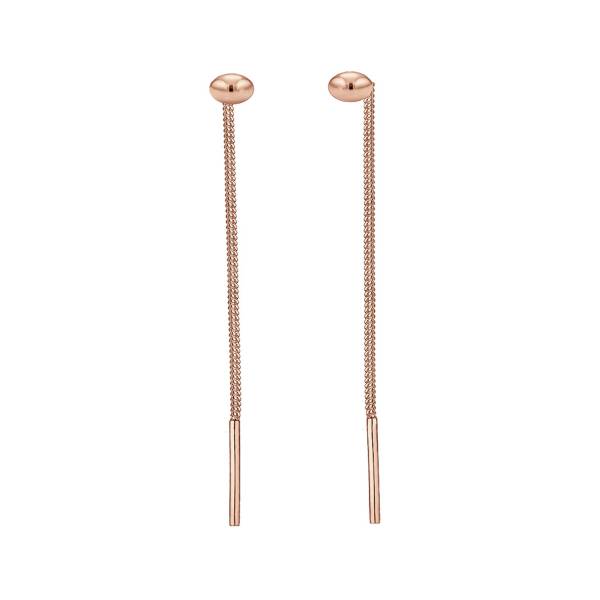 Elli Ohrringe Hänger Geo Kugel Basic Durchziehen 925er Silber Ohrring 1.0 pieces