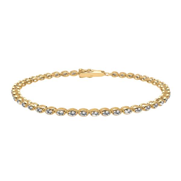 Elli Elli Elli Armband Tennis-Armband Kristalle 925 Silber Armband 1.0 pieces