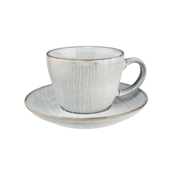 BUTLERS HENLEY Kaffeetasse mit Untertasse 270ml Tasse 1.0 pieces