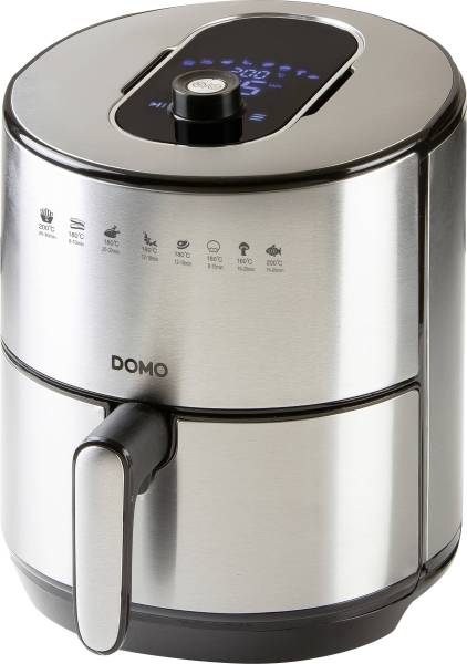 DOMO Deli-Freyer XL Fritteuse Timerfunktion, mit Display, Cool-Touch-Gehäuse, Antihaftbeschichtung,