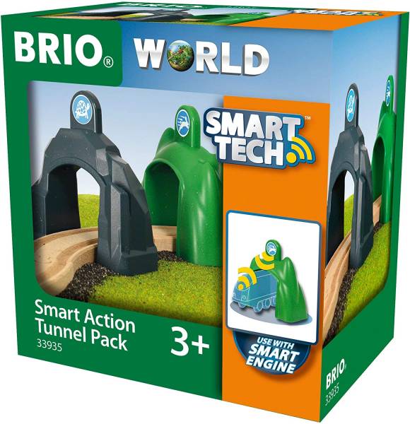 Brio bahn 33935 - smart tech action tunnels geschwindigkeit