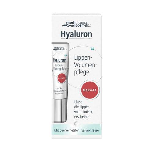 Hyaluron Lippen-Volumenpflege Balsam marsala