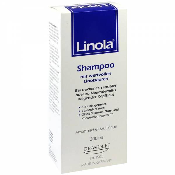 LINOLA Shampoo mit wertvollen Linolsäuren 200 ml