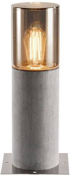 SLV 1000665 Lisene Pole Außenstandleuchte LED E27 23W Grau, Rauch