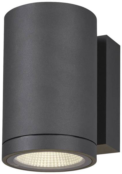 SLV ENOLA ROUND M 1003423 LED-Außenwandleuchte LED fest eingebaut 10W Anthrazit