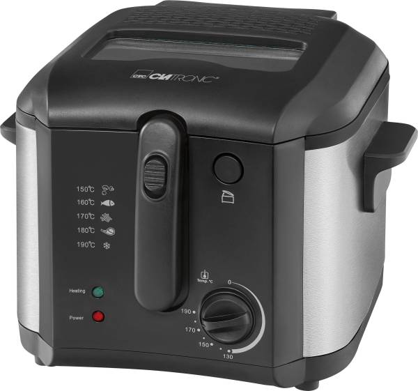 Clatronic FR 3649 Fritteuse 1600W Schwarz