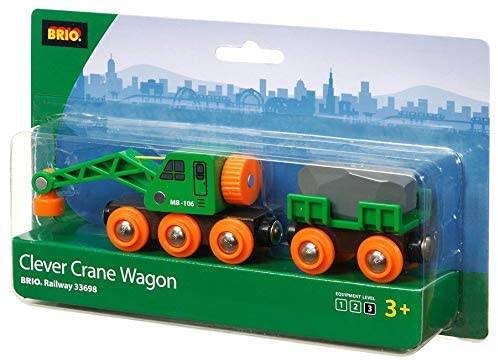 Brio clever crane wagon by brio