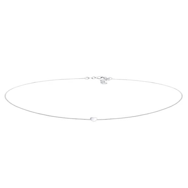 Elli Halskette Choker Herz Heart Liebe 925 Sterling Silber 1.0 pieces