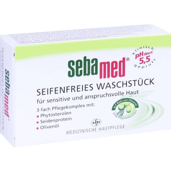 SEBAMED seifenfreies Waschstück mit Olive 150 g