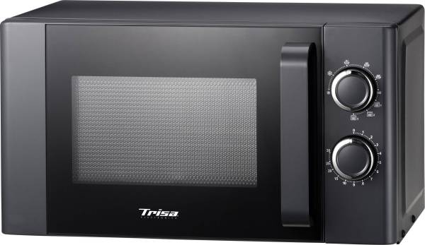 Trisa Micro Grill 20L Mikrowelle Schwarz 700W kabelgebunden