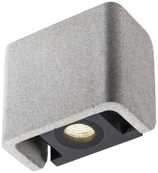 SLV MANA OUT 1003470 LED-Außenwandleuchte EEK: E (A - G) LED 11W Grau