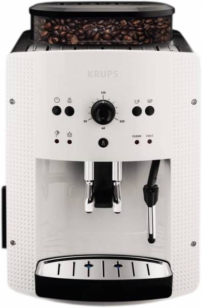 Krups EA8105 Kaffeevollautomat, automatische Reinigung, 2-Tassen-Funktion, Milchsystem mit Cappucino
