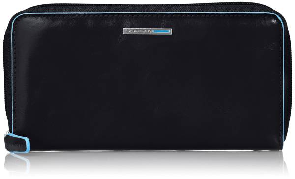 Piquadro Blue Square Geldbörse Leder 18 Cm Portemonnaie 1.0 Pieces