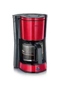 Severin KA 4817 Kaffeemaschine Rot (metallic), Schwarz Fassungsvermögen Tassen=10