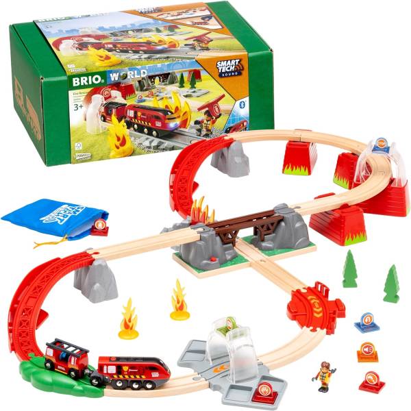 Brio Smart Tech Sound Feuerwehreinsatz-Rettun-31003