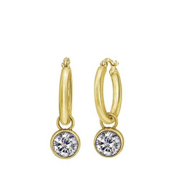 Lucardi Ohrringe Stahl Ohrring 1.0 pieces