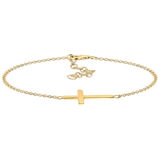 Elli Armband Symbol Religion Kreuz Filigran Trend 925 Silber 1.0 pieces