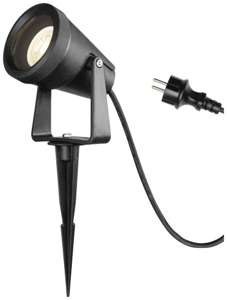 SLV 1004757 SAMRINA LED-Gartenleuchte GU10 Schwarz