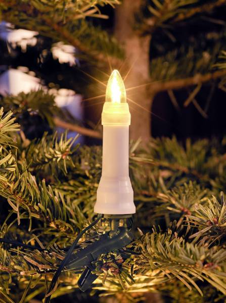 Konstsmide 1013-020 Weihnachtsbaum-Beleuchtung Außen netzbetrieben LED Warmweiß Beleuchtete Länge