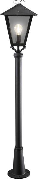 Konstsmide 436-750 Benu Außenstandleuchte Energiesparlampe, LED E27 100W Schwarz