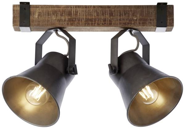 Brilliant 85829/46 Decca Deckenleuchte E27 Schwarz