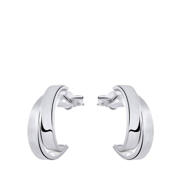 Lucardi Ohrringe 925 Silber - silbern Ohrring 1.0 pieces
