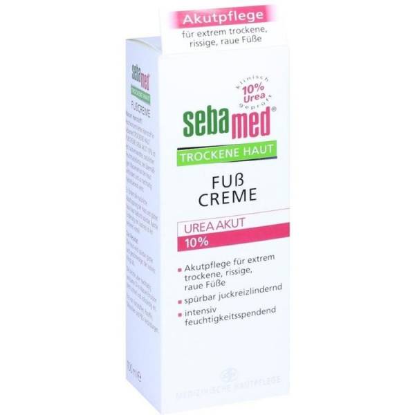 SEBAMED TROCKENE HAUT Fuss-Creme Urea Akut 10 % 100 ml