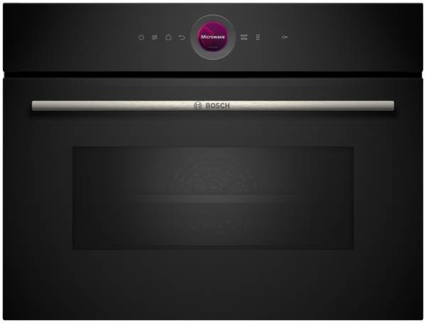 Bosch CEG732XB1 Serie 8 Einbau-Mikrowelle Schwarz, 36 L, AutoPilot 10