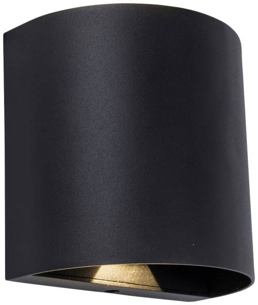 Lutec GEMINI beams 5104006012 LED-Außenwandleuchte EEK: F (A - G) LED 10.00W Schwarz (matt)