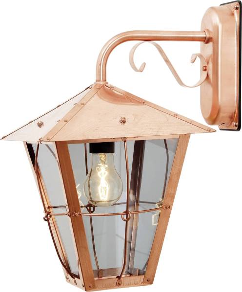 Konstsmide Fenix Down 432-900 Außenwandleuchte Energiesparlampe, LED E27 100W Kupfer
