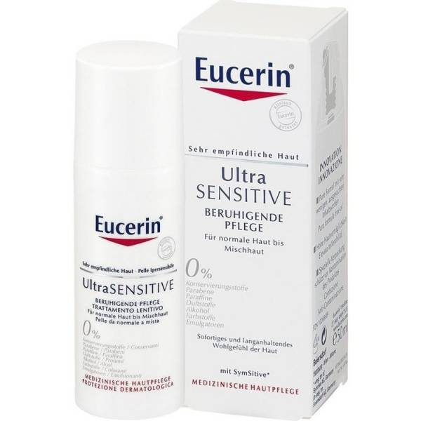 Eucerin UltraSensitive Beruhigende Pflege für normale Haut bis Mischhaut Creme