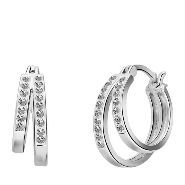 Lucardi Ohrringe 925 Silber Ohrring 1.0 pieces