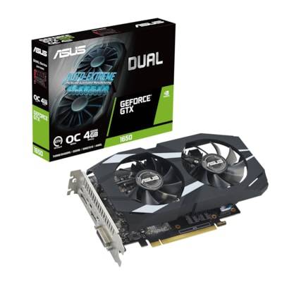 ASUS GeForce GTX 1650 DUAL OC P EVO 4GB GDDR5 Grafikkarte DP/HDMI/DVI