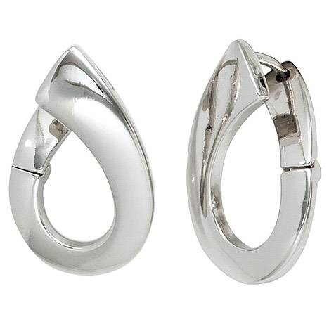 SIGO Creolen 925 Sterling Silber Ohrringe Silberohrringe Silbercreolen