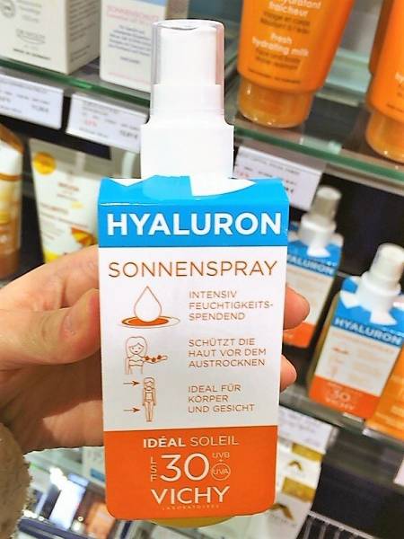 VICHY IDEAL Soleil Sonnenspray+Hyaluron LSF 30 200ml