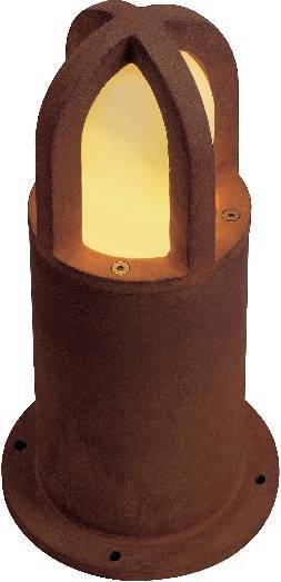 SLV 229431 Rusty Cone 40 Außenstandleuchte Energiesparlampe E27 11W Eisen (gerostet)