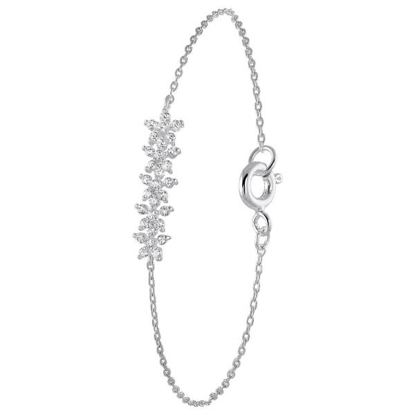 Lucardi Armband 925 Silber - silbern 1.0 pieces