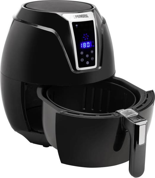 Princess 01.182021.01.001 Heißluft-Fritteuse 1400W mit Display, Antihaftbeschichtung, Timerfunktion