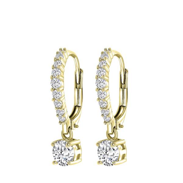 Lucardi Ohrringe 925 Silber Ohrring 1.0 pieces