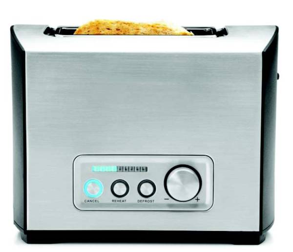 Gastroback 42397 Design Toaster Pro 2S, 2-Scheiben, intergrierter Brötchenaufsatz, 9 Bräunungsstufen