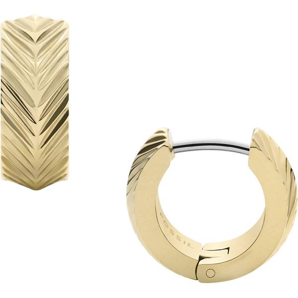 Fossil Creolen Edelstahl Ohrring 1.0 pieces