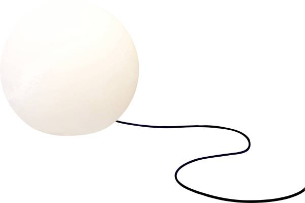 Brilliant 96340/05 Garden Außen-Dekobeleuchtung Kugel LED E27 60W Weiß