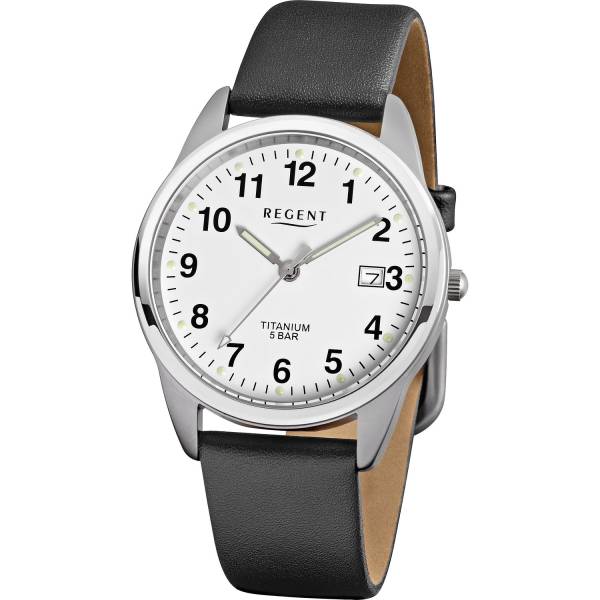 REGENT Herrenuhr Titan Uhr 1.0 pieces