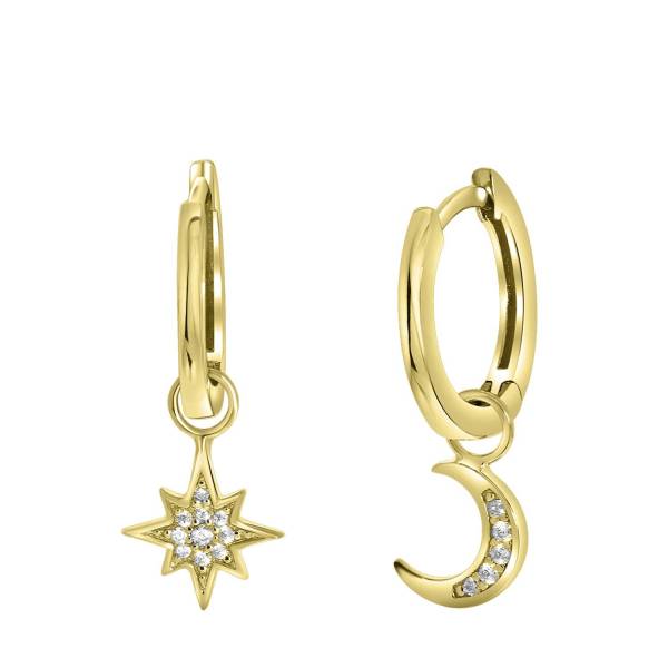 Lucardi Ohrringe 925 Silber Ohrring 1.0 pieces